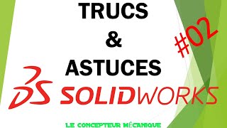 Solidworks trucs amp astuces pour modéliser plus rapidement 02 SUSPENDRE UNE LIGNE DANS UNE ESQUISSE [upl. by Sekyere]