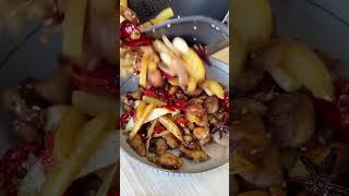 Have you ever tried spicy chicken Classic Chinese dish food cooking [upl. by Krigsman]