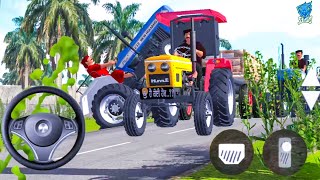 Tractor Wala Game  Indian Tractor 3d Game Best Indian Tractor Game Android Gameplay [upl. by Gniliem]