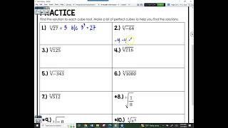 Pg 37 Cube Roots [upl. by Steffen]