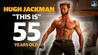 HUGH JACKMAN AT 55 Wolverines Workout and Fitness Secrets for Deadpool amp Wolverine [upl. by Rebmyk]