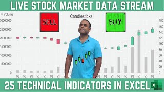 Technical Analysis Excel template  25 Technical Indicators including MACD RSI and Moving Averages [upl. by Kaycee]