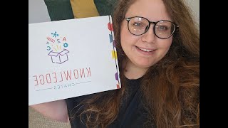 Knowledge Crate Unboxing Woodlands Crate Sensory Bin And Accessories [upl. by Rednasela]