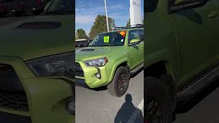 2022 Certified Toyota 4Runner TRD Pro Electric Lime aka Lime Rush at Toyota of TriCities [upl. by Gavrila]