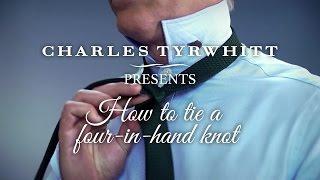 How to tie a Fourinhand knot [upl. by Laekim]