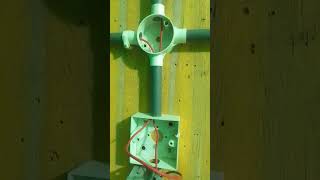 1gang switch one bulb wirering [upl. by Alyam840]