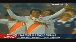 FIFA recuerda cuando Pelé nombró a Teófilo Cubillas como su sucesor [upl. by Adnaral266]