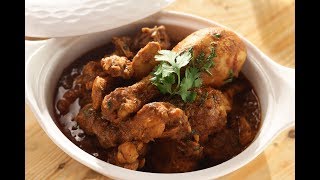 Masala Chicken  Sanjeev Kapoor Khazana [upl. by Pinebrook]