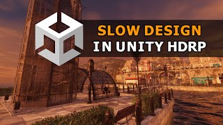 Slow Design  quotSunset Promenadequot  Environment Design  Level Art  Unity  HDRP [upl. by Mal]