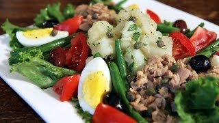 Julia Childs Salade Nicoise  How to Make Nicoise Salad Recipe [upl. by Elleivad]