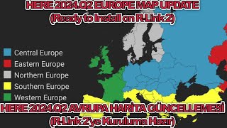 FREE RENAULT RLINK 2 MAP UPDATE 2024Q2 IS HERE [upl. by Josephina]