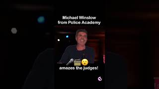 🎤📻😮Michael Winslow from Police Academy amazes judges [upl. by Osnofedli]