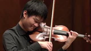 Ysaye violin sonata No6 Hairui Lei 11012023 [upl. by Hock]