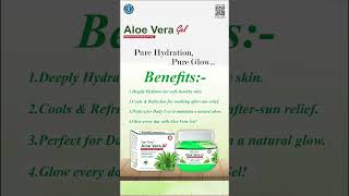 Aloe Vera Gel for Acne Sunburn amp Hair Growth  Natural Skin amp Hair Care [upl. by Merridie]