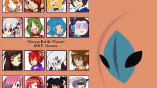 UTAU Deoxys Battle Theme 16 MIDI Chorus [upl. by Benyamin]