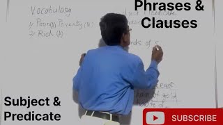 Breaking Down Grammar Basics  Subject amp Predicate Phrases amp Clauses  UNFILTERED S001  E003 [upl. by Millard]