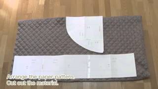 How to make a dog USEFUL Dog Carry Bag sawing Movie 02 hand made dog clothes [upl. by Yong]