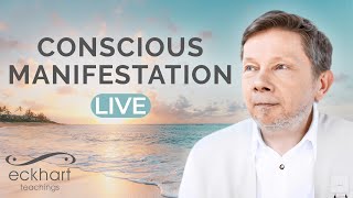 Conscious Manifestation  LIVE Special Event with Eckhart Tolle on Dec 4  5pm PT  8pm ET [upl. by Vidal99]