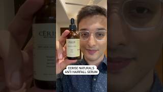 Anti Hair Fall Serum  Cerise Naturals  Recommended by Dr Ankur Sarin youtubefeed viralshorts [upl. by Godwin504]