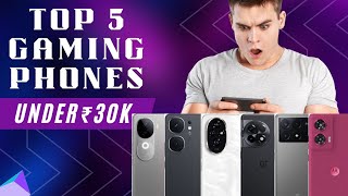 TOP 5 GAMING MOBILES IN BUDGET OF 30000 [upl. by Toll]