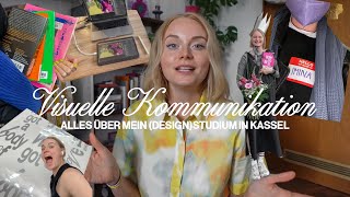 visuelle kommunikation amp design studieren 📚 review inhalte amp abläufe an der kunsthochschule kassel [upl. by Albie]