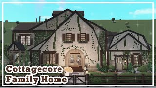 Summer Cottagecore Home Speed Build for AshleyTheUnicorn  BLOXBURG ROBLOX  ROBUILDS [upl. by Fernande]