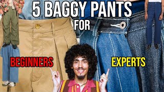 10 BEST BAGGY PANTS FOR MEN AND BAGGY JEANS FOR MEN Mens Fashion Trends 2024 [upl. by Ecnahc]