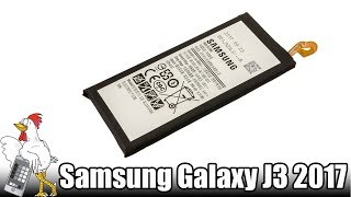 Guía del Samsung Galaxy J3 2017 Cambiar batería [upl. by Harding]