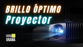 ¿Cuánto BRILLO necesita un PROYECTOR  Fotograma 24 con David Arce [upl. by Edrea]