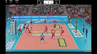 Piacenza Side Out VS Milano Serve 1132024 6th [upl. by Ethelind]