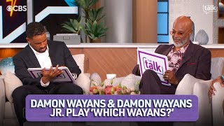 Damon Wayans Jr Slapped Damon Wayans  The Talk [upl. by Anita311]