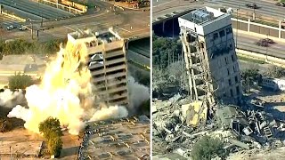 Demolition of Dallas Building is Epic Fail [upl. by Zavras]