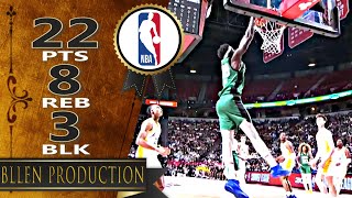 Neemias Queta  22 Pts Highlights｜NBA Summer League｜Boston Celtics vs Los Angeles Lakers｜20240715 [upl. by Doll]