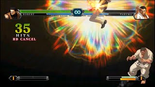 KOF XIII ROBERT COMBO 901 [upl. by Yelnoc810]