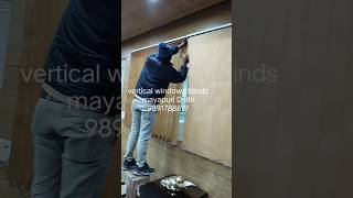 DIY Vertical Blinds Installation Guide Mayapuri Delhi 9891788619 [upl. by Grearson]