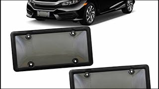 2 Of The Best License Plate Covers You Can Buy On Amazon [upl. by Manas]