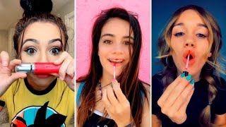 Lipstick Challenge Tiktok Beauty Challenge Musically [upl. by Naivatco]