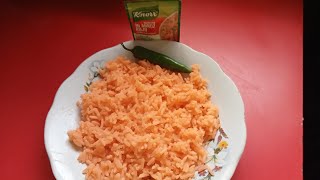 Cómo preparar un arroz rojo sencillo con Knorr sazonador de mi arroz rojo [upl. by Vita743]