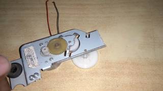 CD ROM gear motor [upl. by Avis212]