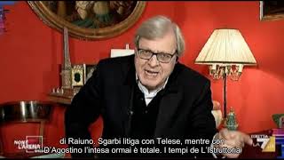 Notizie calde Sanremo il vero Dopofestival lo fa La7 A Non è lArena è SgarbiDAgostino show [upl. by Puff]