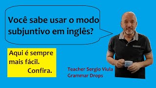 The subjunctive mood GrammarDrops [upl. by Seiden]