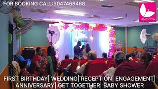 Recent Birthday Function Nov03  Lake View PartyHall INDOOR Chetpet EcoPark  TO BOOK 9047468468 [upl. by Anuaf]