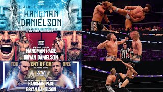 HANGMAN ADAM PAGE vs BRYAN DANIELSON Best Moves Of The RIVALRY [upl. by Perr]