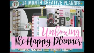 Unboxing Happy Planner en Colombia PlanificadorAgenda 2017  2018 [upl. by Faus]