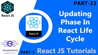 23  Updating Phase In React Life Cycle  Updating Component In React  JS  Part1 HindiUrdu [upl. by Kotto67]