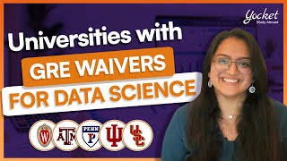 GRE Waiver For MS in Data Science in US  Universities Waiving GRE For Fall 2024  MS in USA Yocket [upl. by Aleedis]