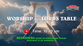 WORSHIP SERVICE  BEERSHEBA​​​​​ KAKINADA  06102024 [upl. by Lihcox]