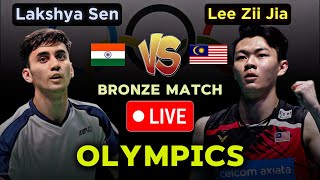 Lakshya SenIND vs Lee Zii JiaMAL  Olympics 2024  Badminton [upl. by Iveson]