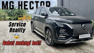 2023 MG hector 3rd Service cost [upl. by Mikiso42]