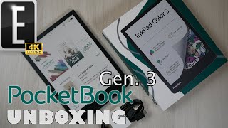 A TRUE Kaleido 3 eReader  Pocketbook Color 3 Unboxing [upl. by Ramor755]